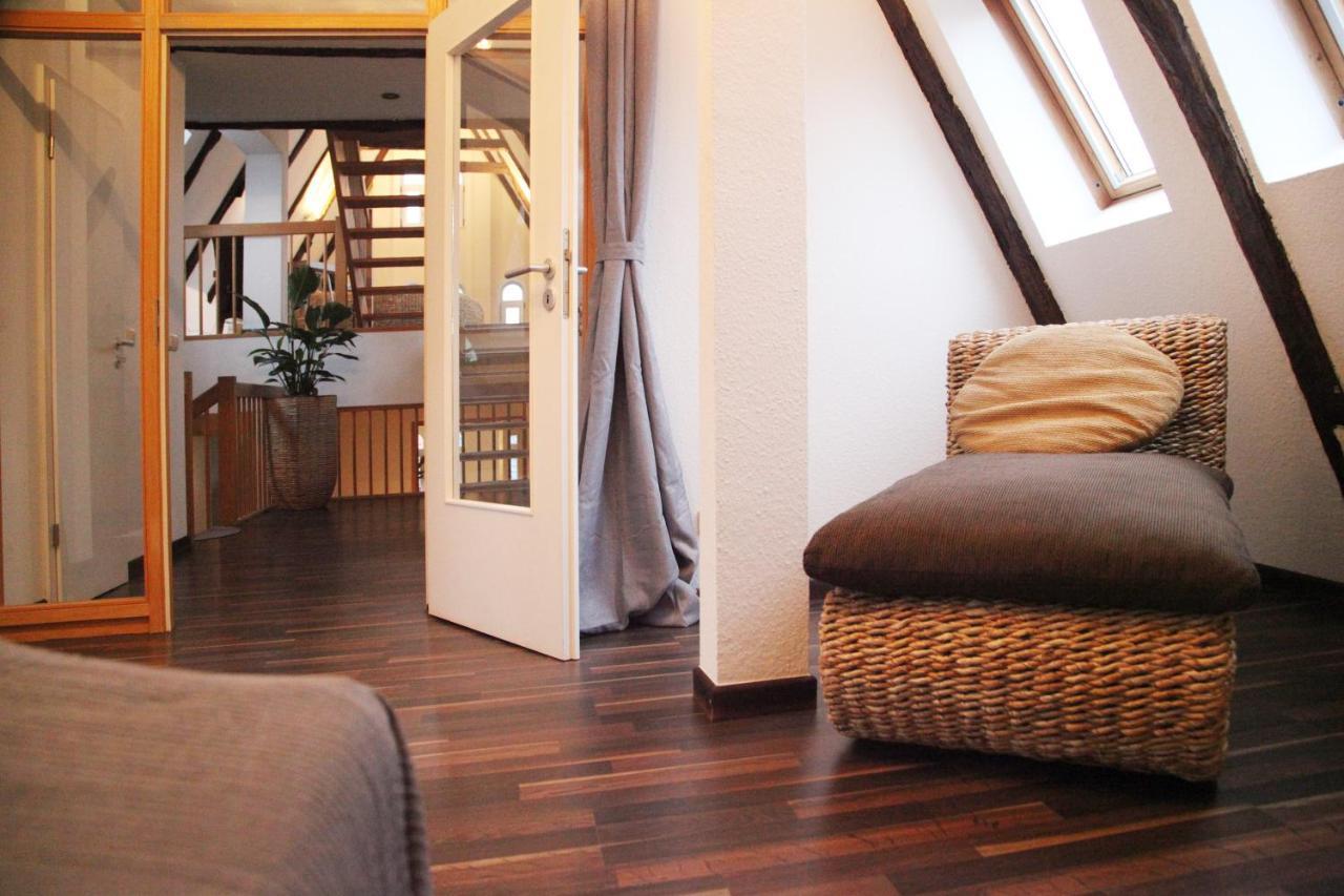 Wunderschoene Dachgeschoss - Maisonette Ρόστοκ Εξωτερικό φωτογραφία